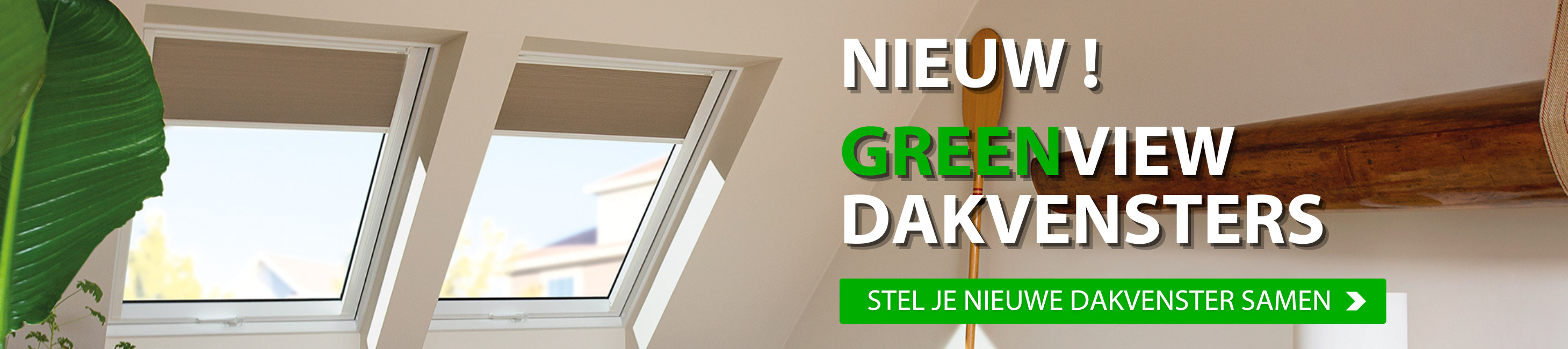 FAKRO GREENVIEW dakvensters